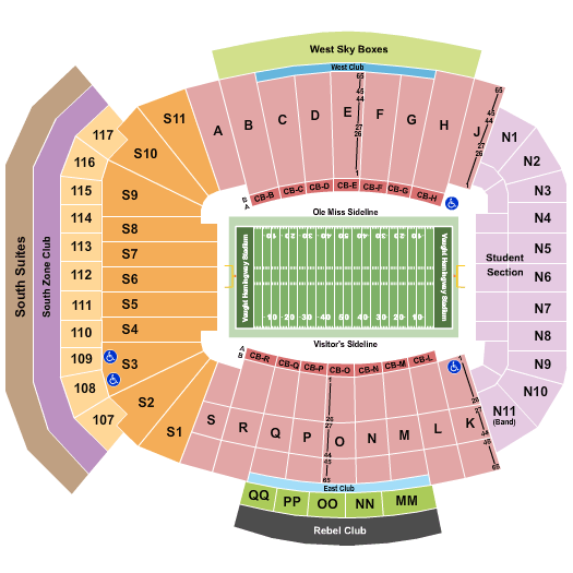 2024 Egg Bowl Tickets Ole Miss Rebels vs. MSU Bulldogs